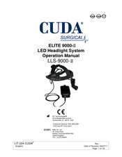 Cuda surgical LLS-9000-II Operation Manual