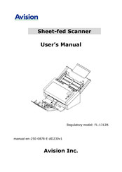Avision FL-1312B User Manual