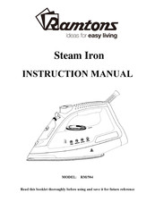 RAMTONS RM/584 Instruction Manual