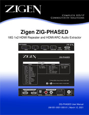 Zigen ZIG-PHASED User Manual
