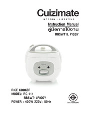 Cuizimate RBSWT1LPIGGY Instruction Manual