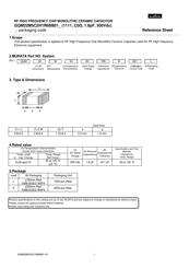 Murata GQM22M5C2H1R6BB01L Reference Sheet