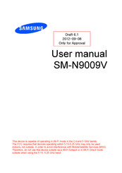 Samsung SM-N9009V User Manual