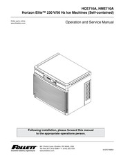 Follett Horizon Elite HCE710A Operation And Service Manual