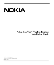 Nokia RoofTop R242-V01 Installation Manual