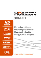 Horizon Fitness 32HL731H Operating Instructions Manual
