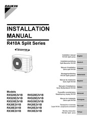 Daikin RK20E2V1B Installation Manual