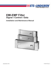 ETS-Lindgren EMI Installation And Maintenance Manual