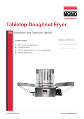 Mono FG030 Installation And Operation Manual