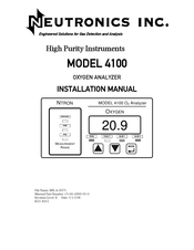 Neutronics 4100 Installation Manual