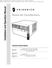 Friedrich Kuhl+ EM18YM18 Installation And Operation Manual