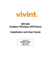 Vivint SR1520 Installation And User Manual