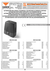 Cardin Elettronica 100/SLX1524 Manual