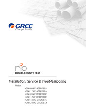 Gree GWH18KG-D3DNB1C Installation, Service & Troubleshooting