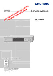 Grundig DSR 4530 HDD Service Manual