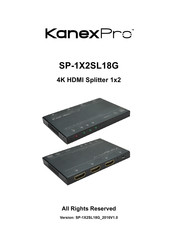 Kanexpro SP-1X2SL18G User Manual