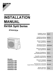 Daikin RXR28EV1B8 Installation Manual