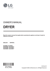 Lg DLG3601 Series Owner's Manual