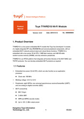 TUYA TYWRD1S Product Manual
