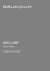 GRUNDIUM OCUS MGU-00001 User Manual