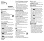 Sony Walkman NW-A35 Instruction Manual