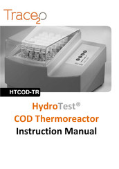 Trace2O HydroTest HTCOD-TR Instruction Manual
