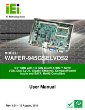 IEI Technology WAFER-945GSELVDS2-N270-R10 User Manual