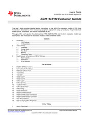 Texas Instruments BQ25155EVM User Manual