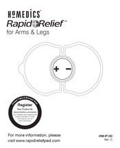 HoMedics Rapid Relief HW-P100 User Manual