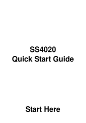 M4 SS4020 Quick Start Manual