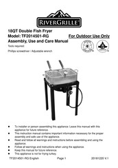 RiverGrille TF2014501-RG Assembly, Use And Care Manual