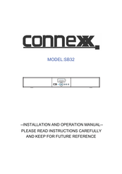 connexx SB32 Installation And Operation Manual