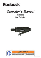 Roebuck RB3310 Operator's Manual