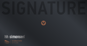 HH Simonsen SIGNATURE Quick Start Manual