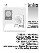 Omega CT485B-110V-W-AL User Manual