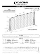 Porter 00427-000 Assembly Manual