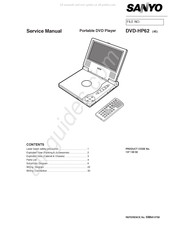 Sanyo DVD-HP62 Service Manual