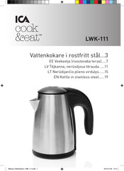 ICA cook&eat LWK-111 Manual
