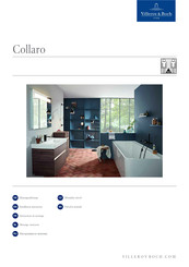 Villeroy & Boch Collaro 4062373729359 Installation Instruction