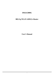 TRENDnet DSLR-2000G User Manual