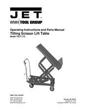 WMH Tool Group JET TSLT-770 Operating Instructions And Parts Manual