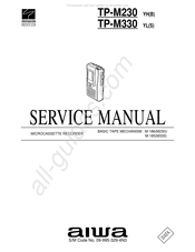 Aiwa M-185 Service Manual