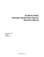 RKI Instruments 35-3001A-01HDIL Operator's Manual