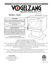 Vogelzang International Shiloh TR002 Owner's Operation And Instruction Manual