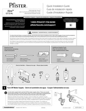 Pfister Alea GT72-AL Quick Installation Manual