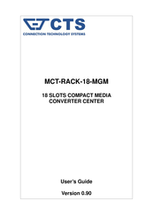 Cts MCT-RACK-18-MGM User Manual