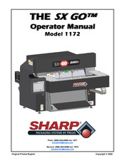 Pregis SHARP SX GO Operator's Manual