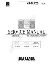 Aiwa XR-MK25 Service Manual