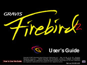 Gravis Firebird 2 User Manual