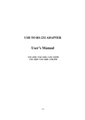 Sunbox USC-232G User Manual